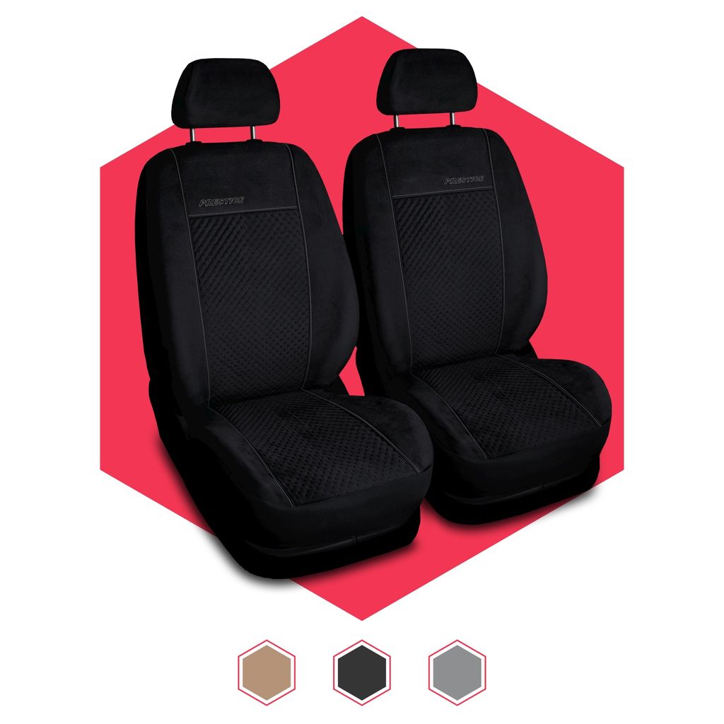 Autositzbezüge Universal Schonbezüge Sitzauflage PKW 1+1 Vorne für Honda Jazz