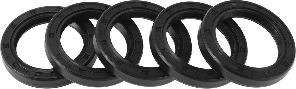 5 Stück Drehwellendichtung Hochdruck-Öldichtung 32x45x7mm Schwarz Nitril 70 Durometer Gummi