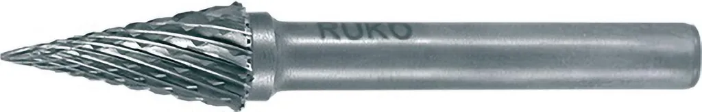 Fresa SKM RUKO 10mm Metallo Duro HM KVZ 4 per Sgrossatura Professionale