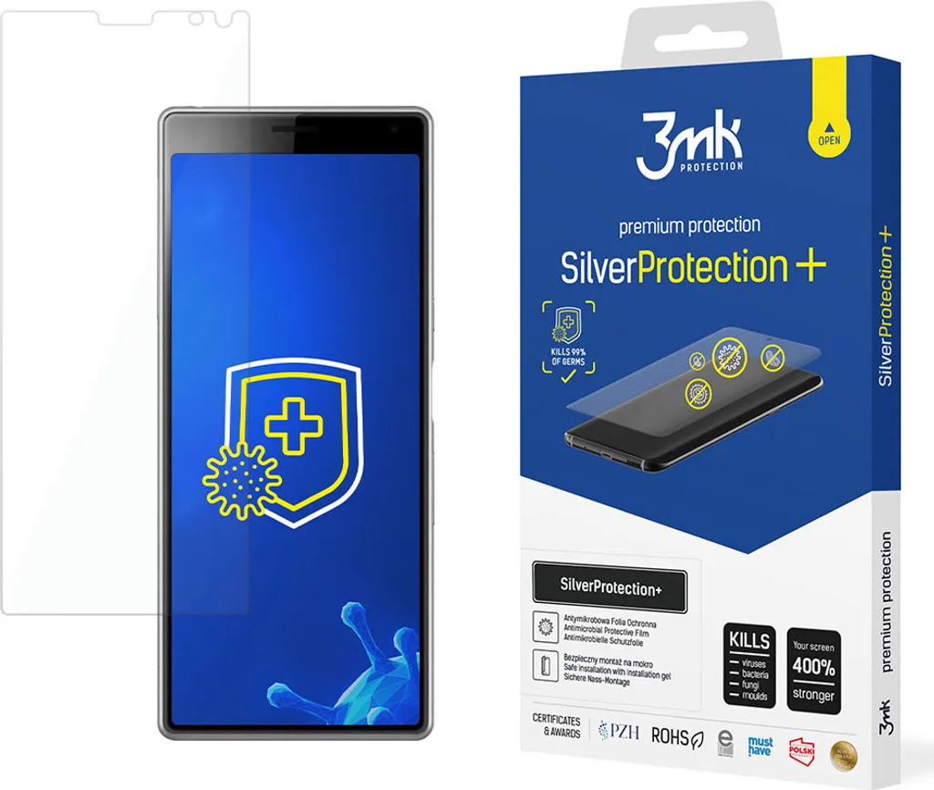Recensione Protezione Argento 3mk Sony Xperia 10 - Display 400% più forte