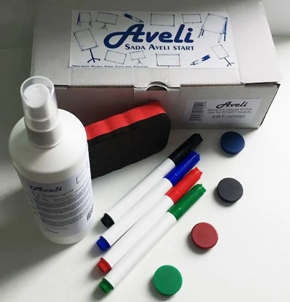 Set de démarrage magnétique AVELI START pour écriture fluide et effaçage - 5