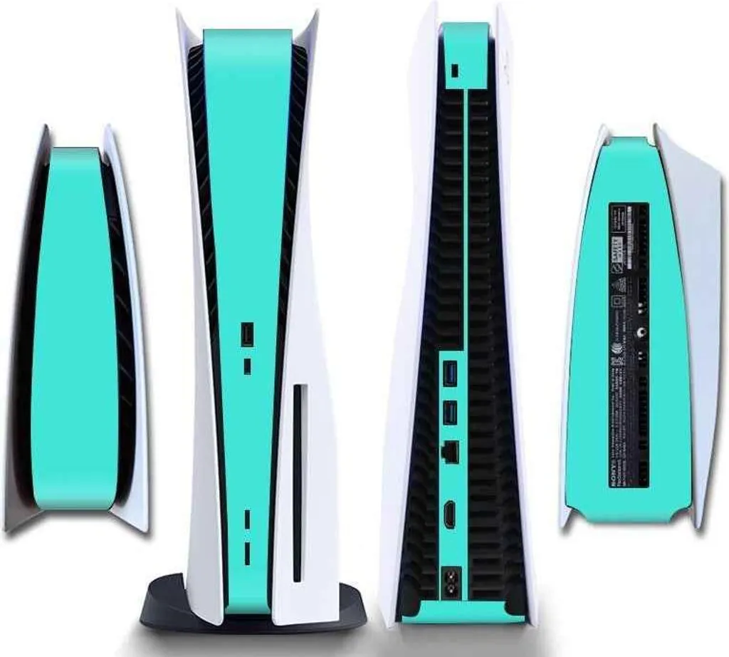 Skin PS5 Azzurro - Accessori PlayStation 5 per Setup Gaming Pro
