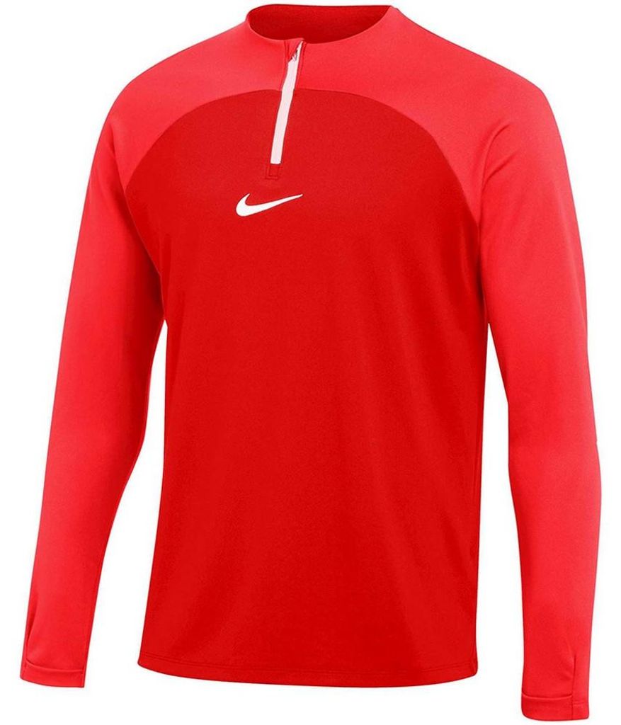 Nike - "Academy" Drill-Top für Herren MR1244 (XL) (Hellrot/Dunkelrot)