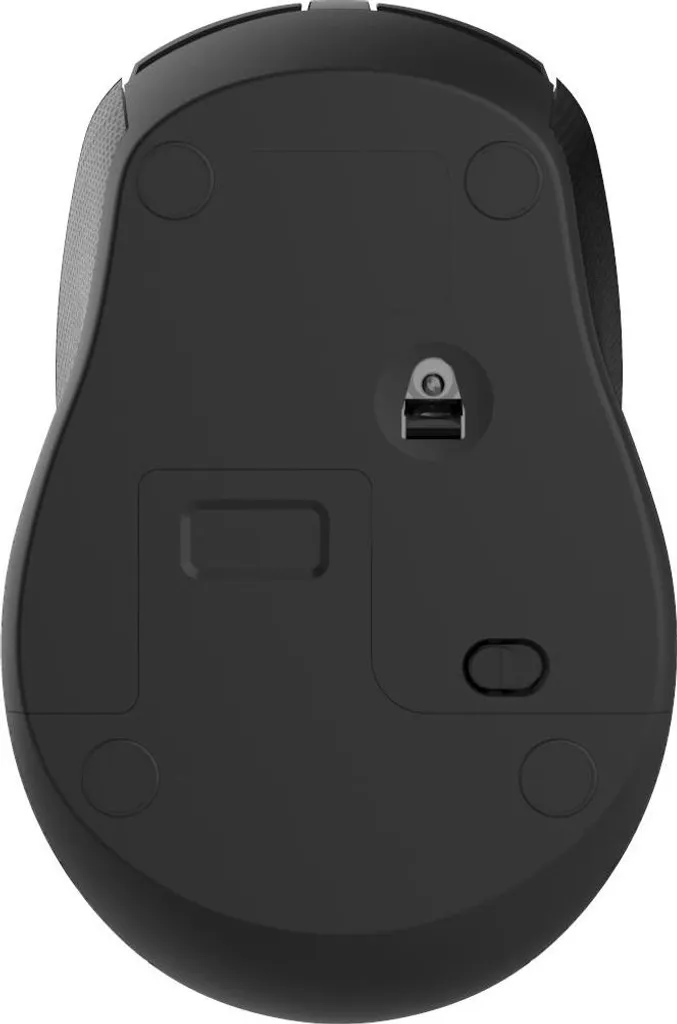 Souris optique sans fil ergonomique avec surface gomme et dongle USB - 9