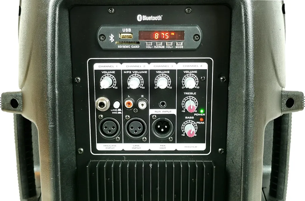 AudioDesign M12 USB Table de Mixage Compacte avec Interface Audio Intégrée