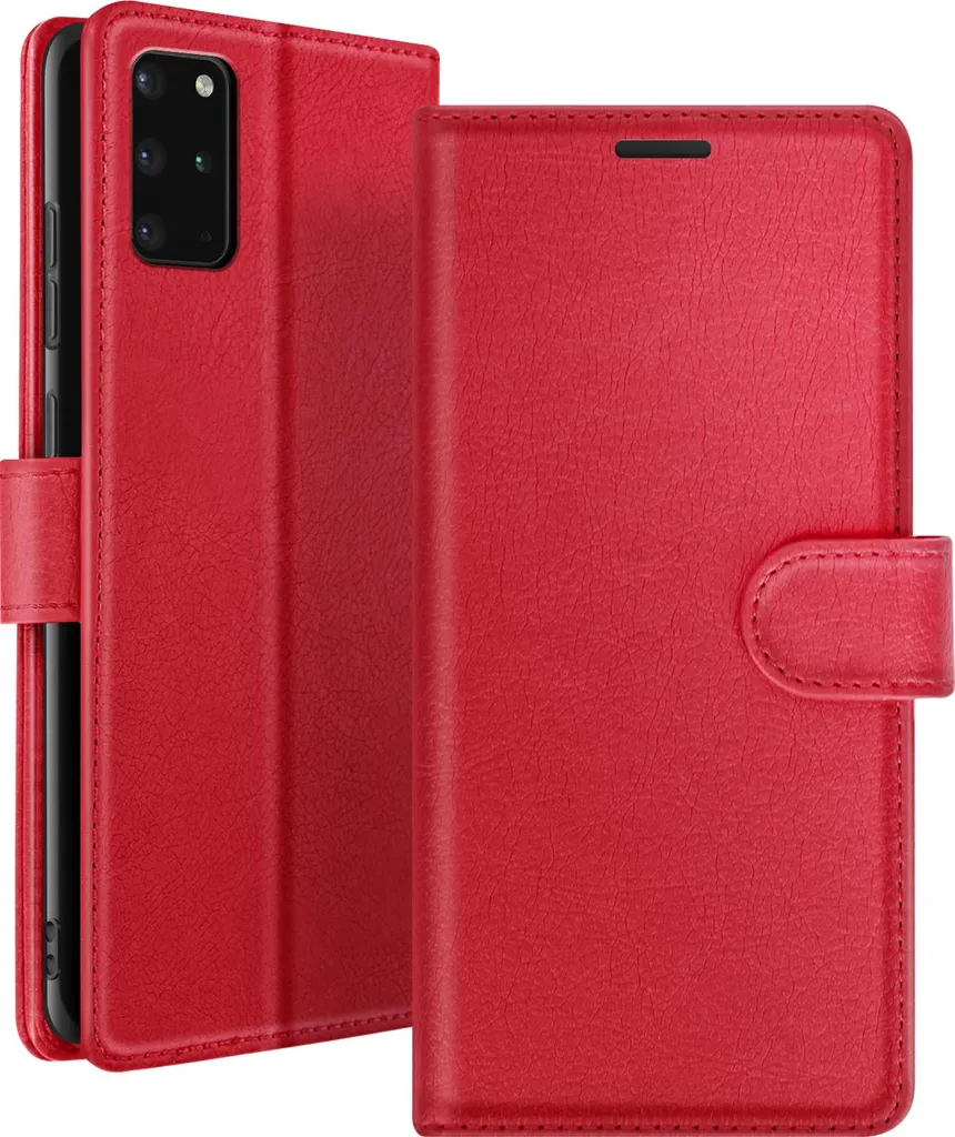 Zanaé Cover S20 Rosso Portafoglio | Protezione Elegante Galaxy S20