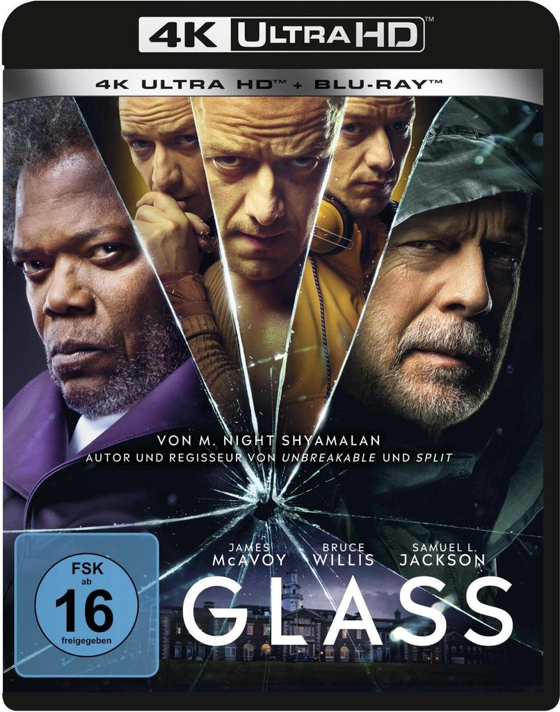 Glass [4K Blu-Ray] (Vö. 23.05.2019) Produktbild 