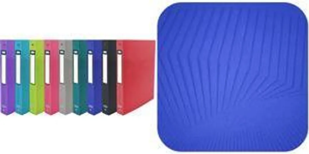 Pack de 20 Classeurs A4 pour Archive et Bureau ELBA Osmose 4 Anneaux 20mm