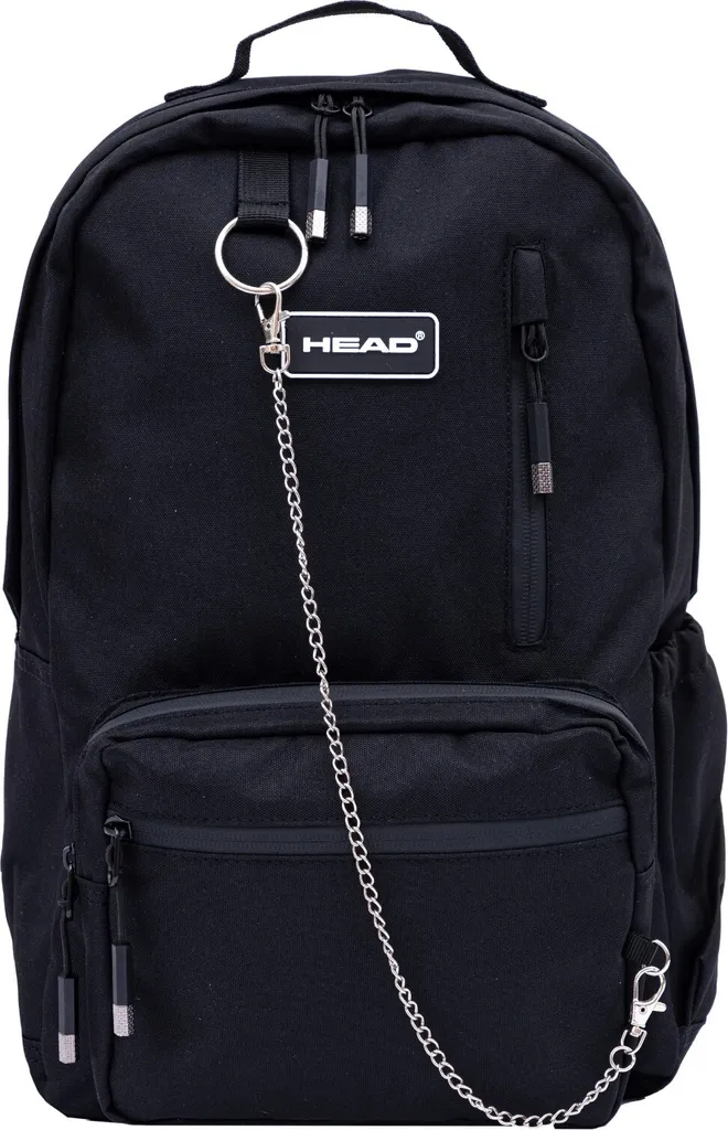 Sac à dos scolaire Noir Tête noire Astra - Cartable ergonomique robuste