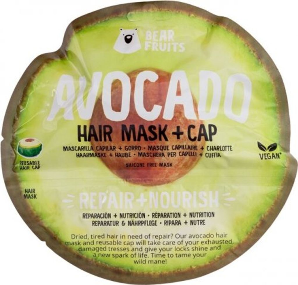 Medvedie ovocie Avokádová regeneračná a vyživujúca maska na Obrázok produktu 