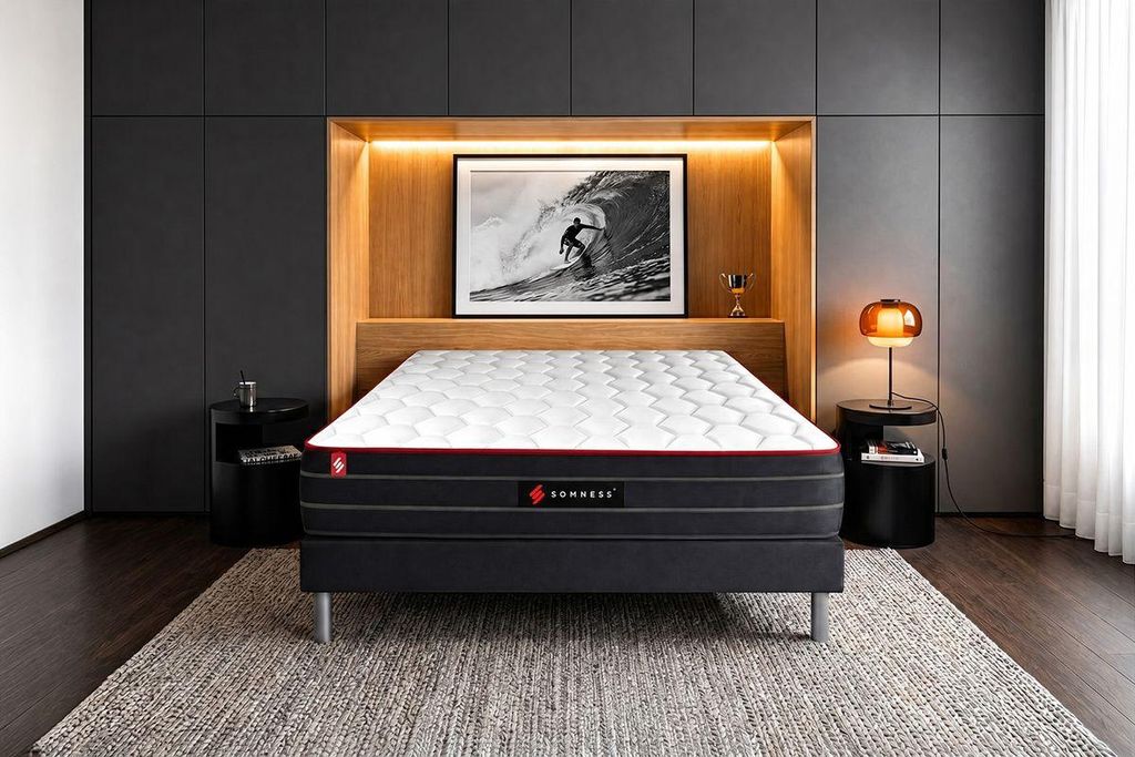 Matratzen- und Lattenrost-Set 180x200 cm - Boost