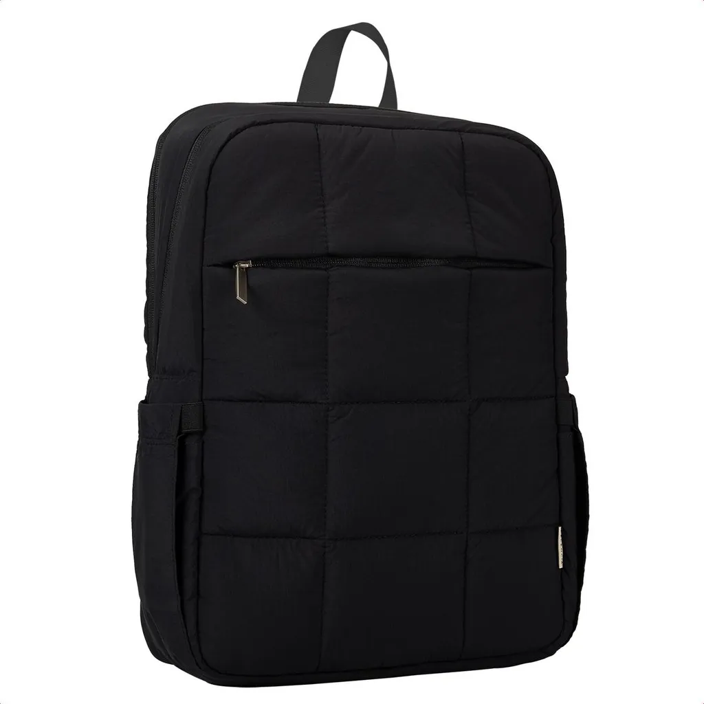 Sac à dos de ville pour ordinateur 16 pouces Selencia Vaya Puffy Noir