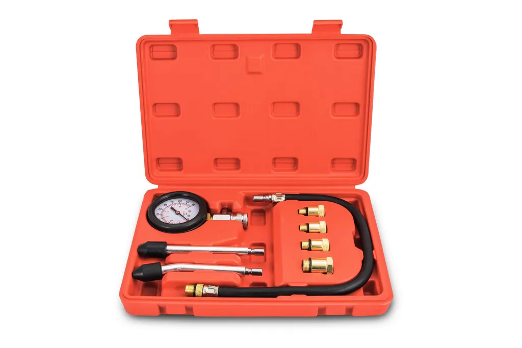 Tester Pressione Cilindri Benzina 0-300 PSI Manometro Diagnosi Professionale