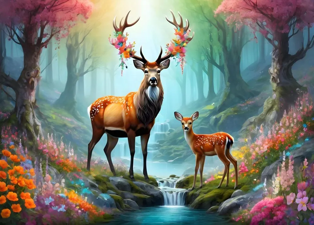 Puzzle Cerf Majestueux Alipson 500 Pièces : Couleurs Éclatantes HD