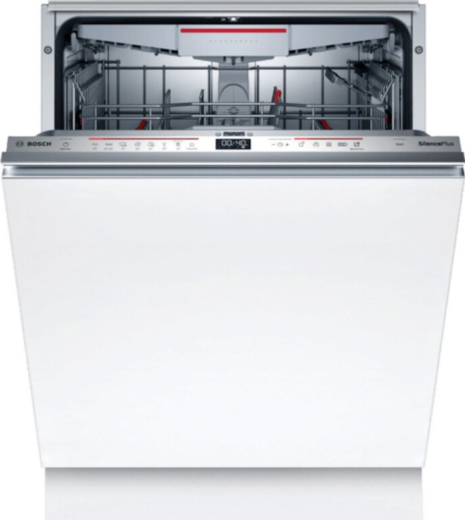 Bosch Serie 6 SMV6ECX93E, Voll integriert, Standardgröße (60 cm), Grau, Tasten, 1,75 m, 1,65 m