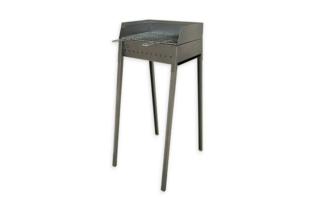 Grill de Cheminée et Barbecue 40x30 Vesuvio - Idéal Viandes et Poissons