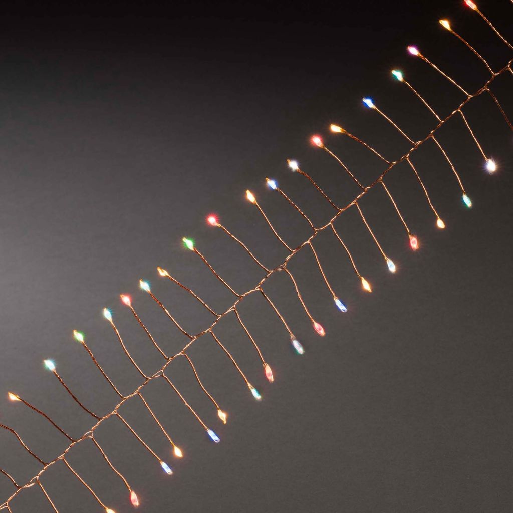 Konstsmide Micro LED Lichterkette, Firecracker, mit 6h-Timer