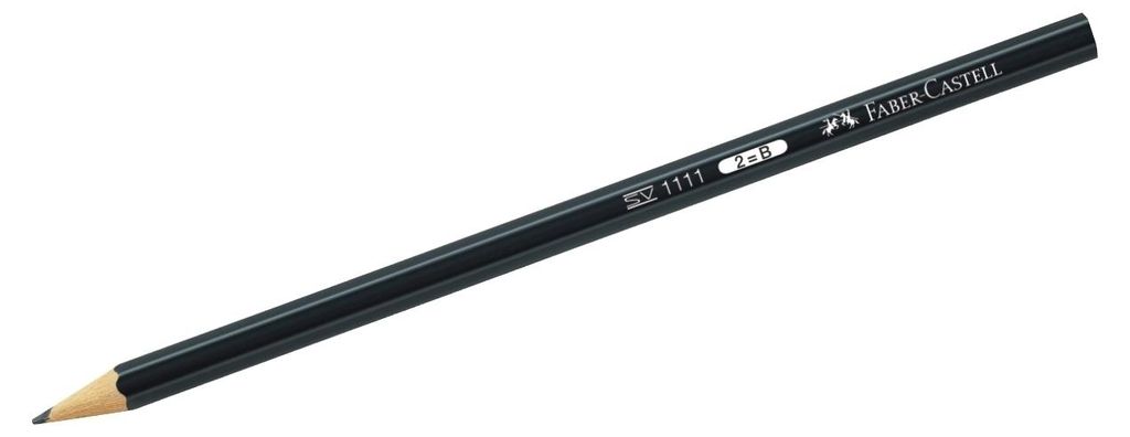 FABER-CASTELL 1111 B ceruzky B čierne 12 ks. Obrázok produktu 
