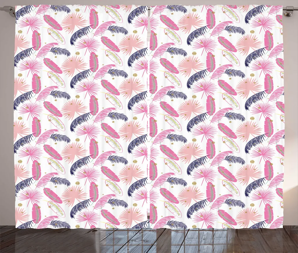 Rideaux de Salon Exotiques pour Habillage Fenêtre et Déco 280x225 cm