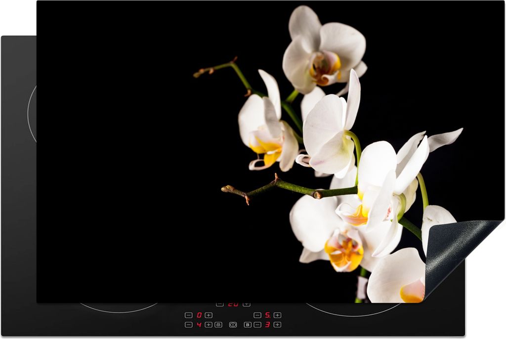 KitchenYeah© Herdabdeckplatte Orchidee - Blumen - Pflanzen Produktbild 