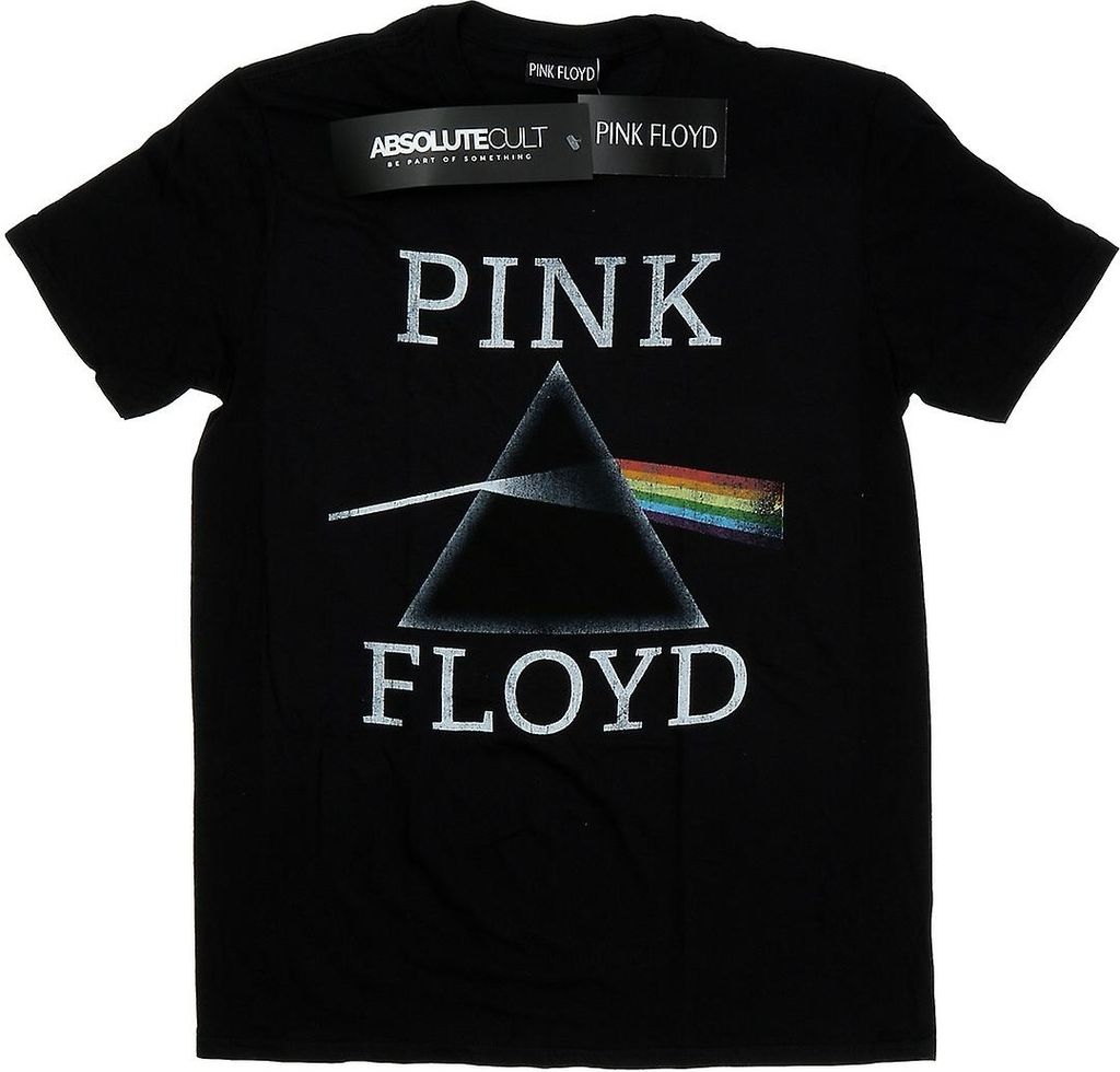 Pink Floyd - "Dark Side Of The Moon" T-Shirt für Jungen BI1240 (128) (Schwarz)