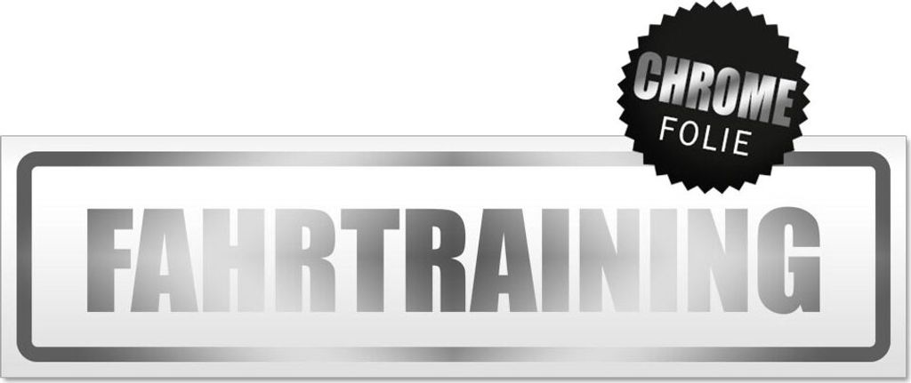 Fahrtraining Magnetschild Schild magnetisch