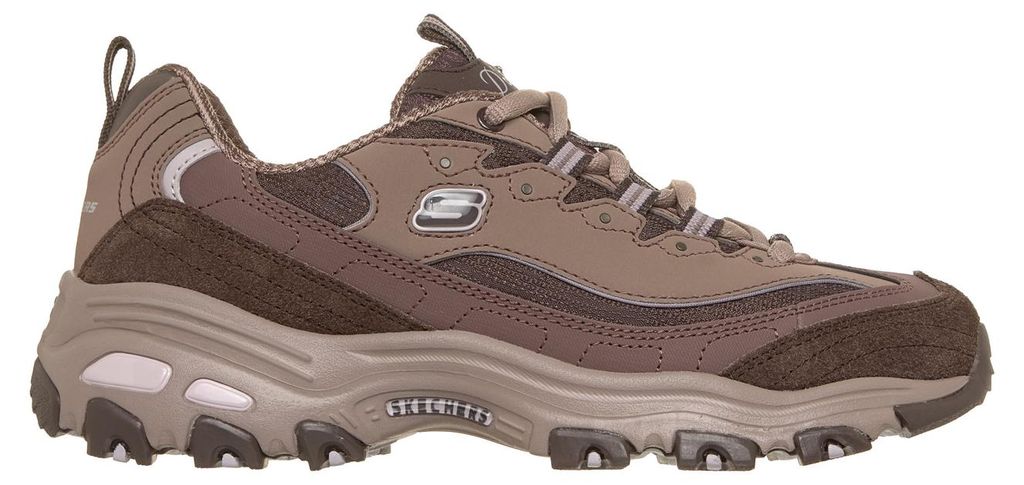 Skechers D'Lites Modern Classic Damen Sneaker Braun Produktbild 
