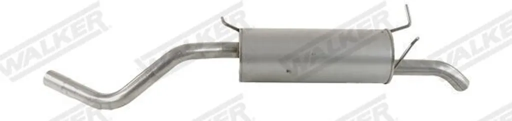 Pot d'échappement arrière WALKER 22509 silencieux terminal de qualité