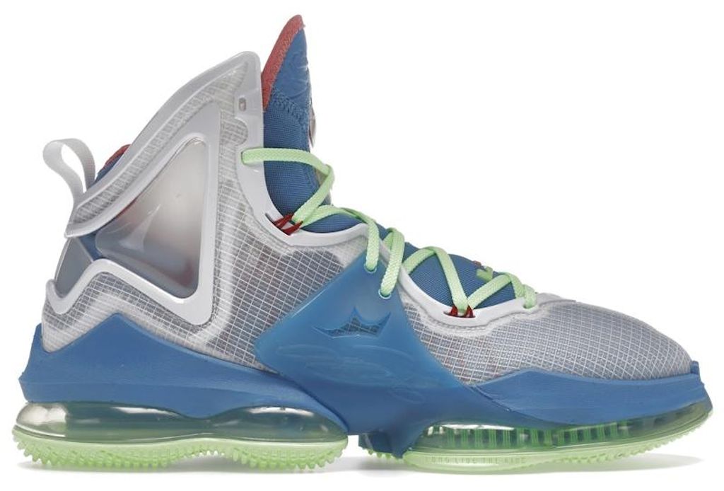 Nike LeBron 19 Dutch Blue Lime Glow - EU 47 Produktbild 