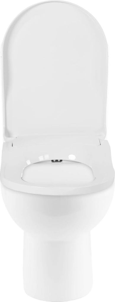 D-Form WC Sitz Nicht elektrisch Toilettensitz mit Produktbild 7