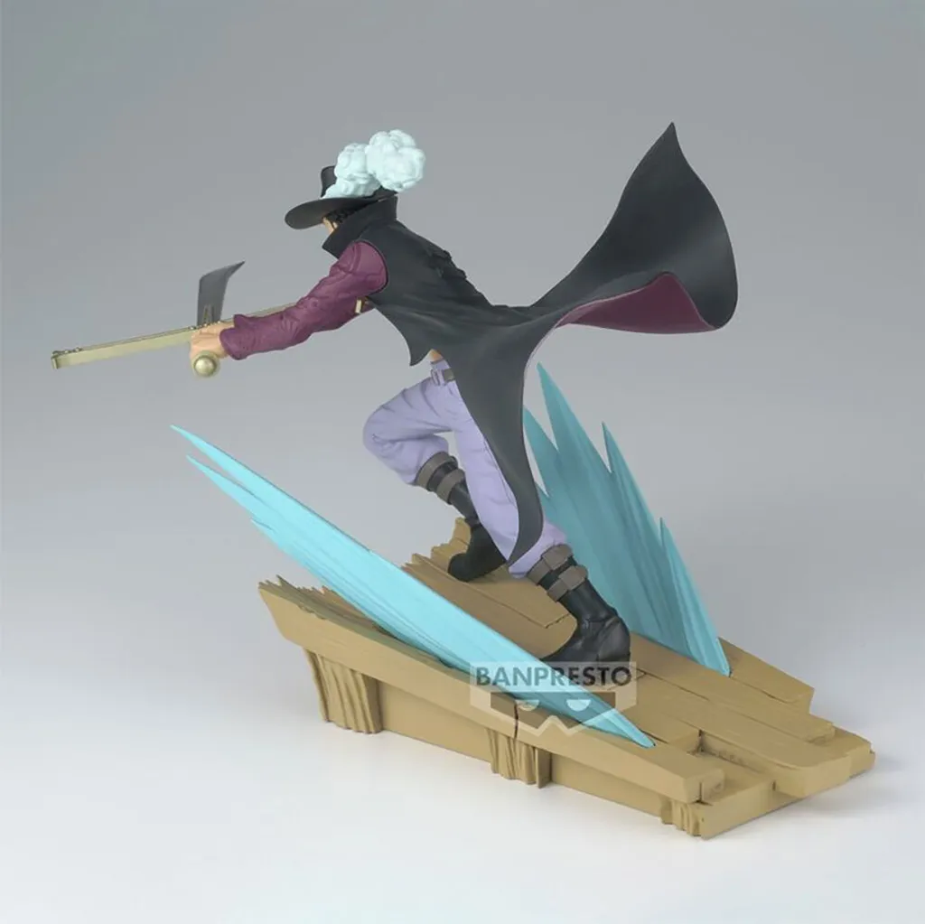 Mihawk One Piece Figurine 12cm Finitions Détaillées et Design Authentique - 11