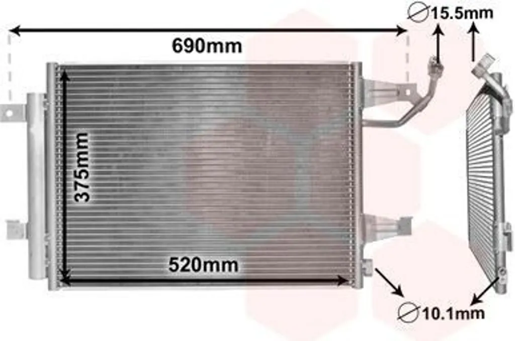 Stop aux fuites de clim : Condenseur et sécheur Mitsubishi Colt Smart Forfour