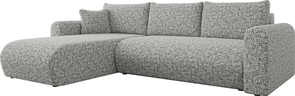 MIRJAN24 Ecksofa Eliwo, Polsterecke, L-Form Sofa, Polstergarnitur, Eckcouch vom Hersteller (Farbe: Bella 65)