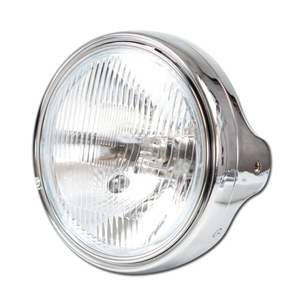 Phare LTD-Style 7 Optique Verre H4 12V 60W Puissant et Design Classique