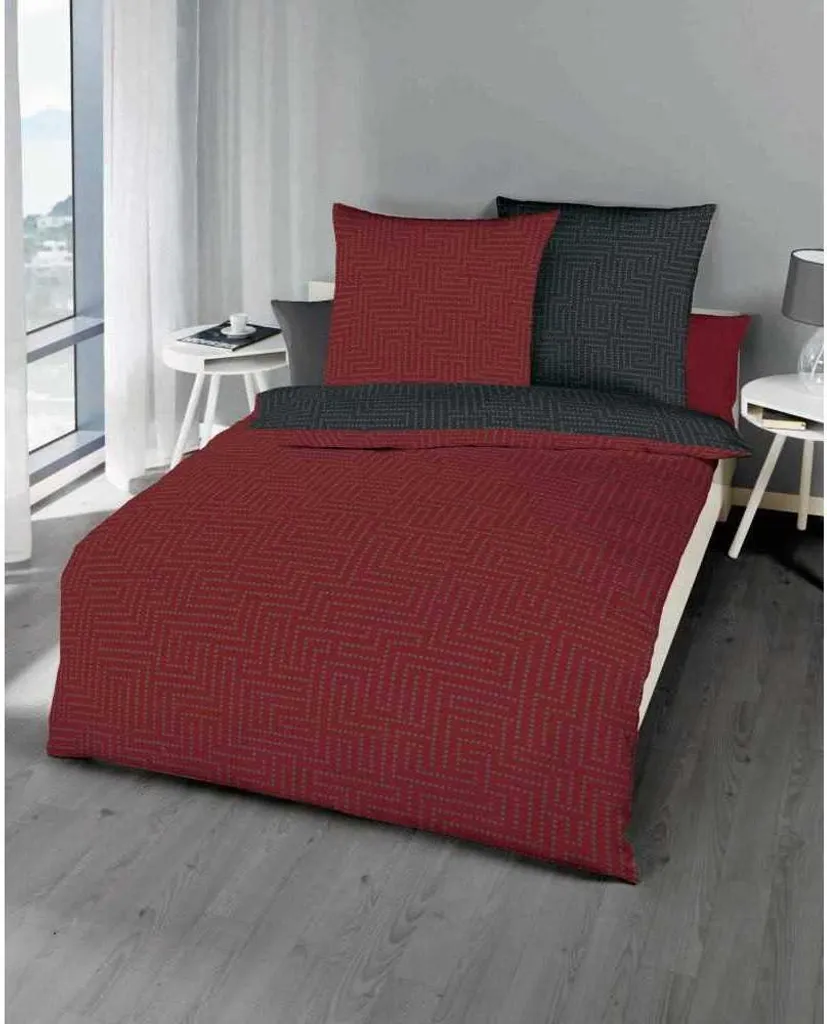 Kaeppel Password Ruby 200x200 cm - Biancheria da Letto in Mako Satin