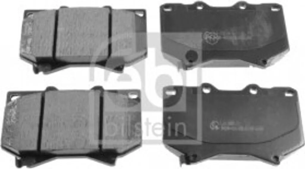 Kit plaquettes de frein pour LX UZJ100 idéal pour conduite tout-terrain