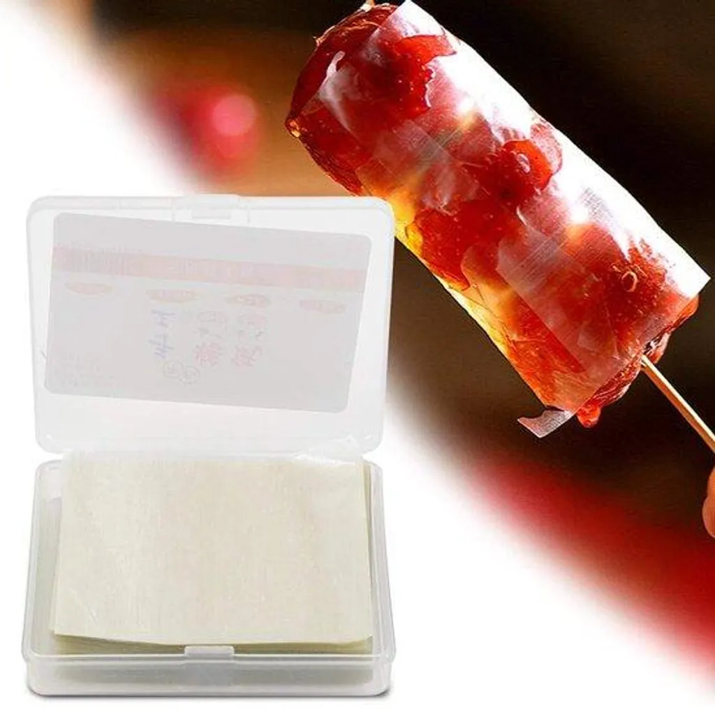 500 Feuilles Azymes pour Nougat : Papier de Riz Comestible Artisanal
