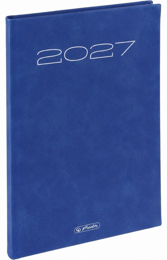 Herlitz týdenní kalendář Sidney, modrá barva, rok 2027 Obrázek produktu 