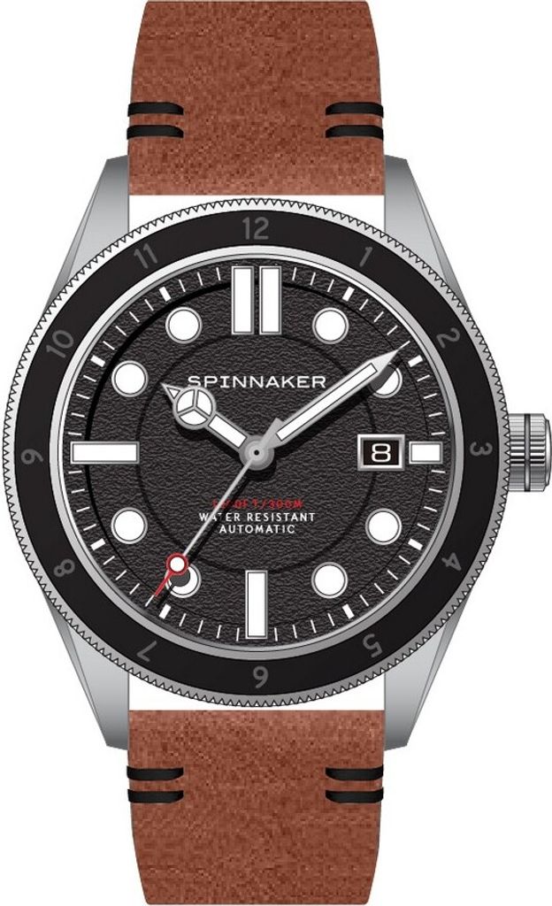 Spinnaker SP-5096-01 Cahill Automatik Herrenuhr 44mm 30ATM