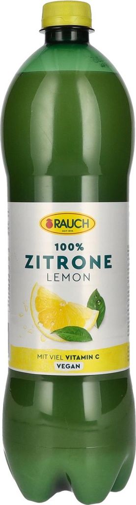 Rauch Zitronensaft aus frischen, reifen Zitronen, natürlich Produktbild 