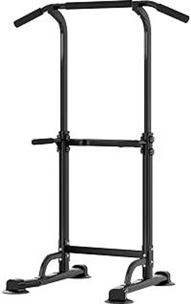 SDHYL Power Tower Kraftstation Klimmzugstange Dip-Stationen Höhe Verstellbar Schlingentraining Bauchtrainer Rückentrainer Für Anfänger Profis T...