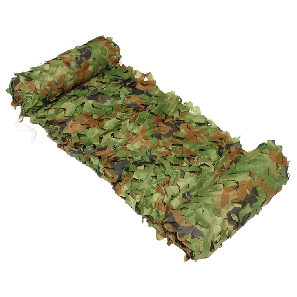 Tarnnetz Camouflage Jagd Armee Tarnung Camo Woodland Netz Sichtschutz 5*1.5M 