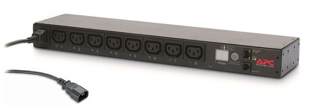 Apc Ap7920B Apc Rack Pdu, Switched, 1U, 12A/208V, 10A/230V, Immagine del prodotto 