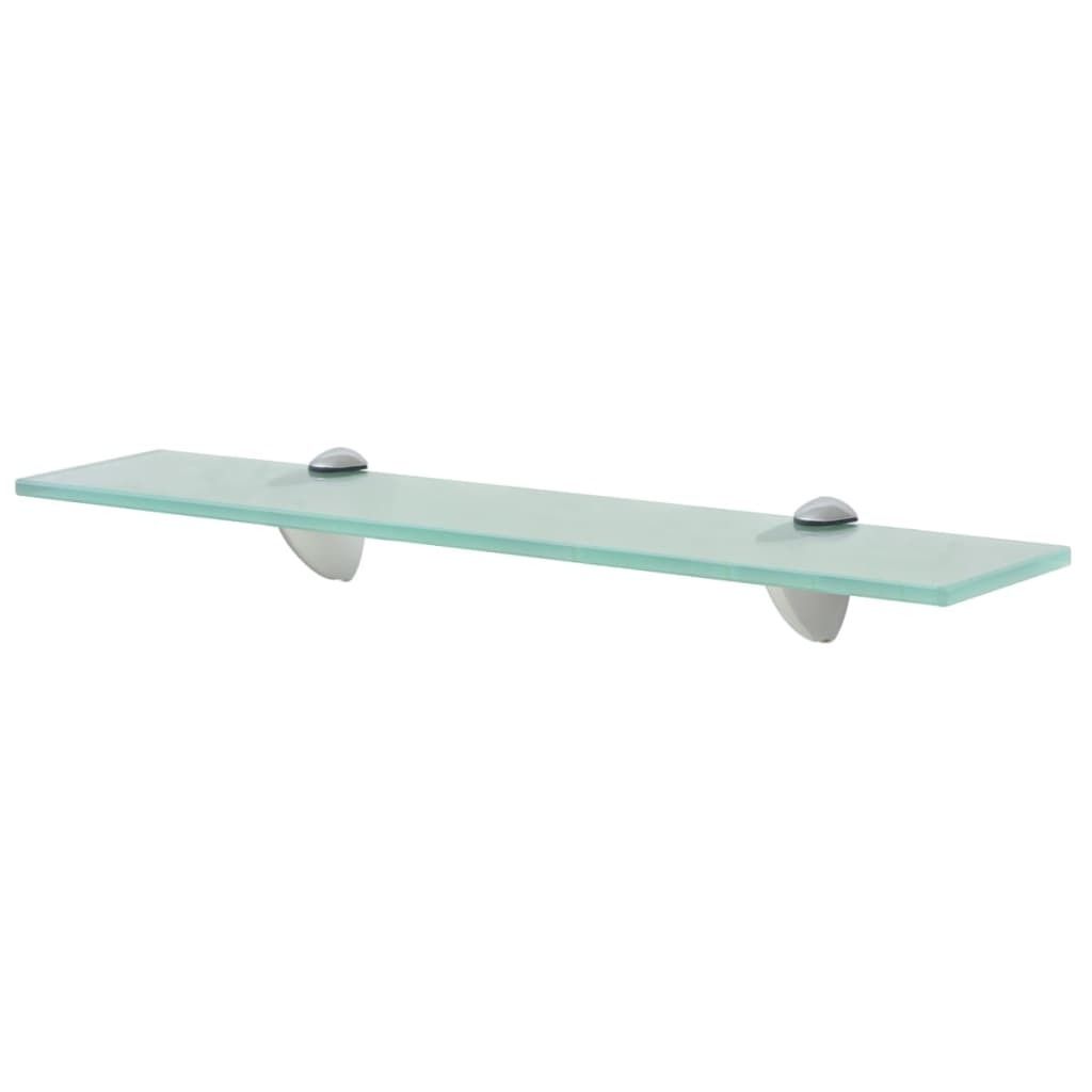 vidaXL Étagères flottantes 2 pcs. Verre 50x20 cm 8 mm Image du produit 