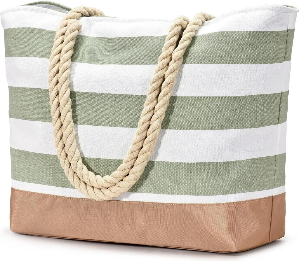 Sac fourre-tout de plage XXL zippé et imperméable pour vos vacances