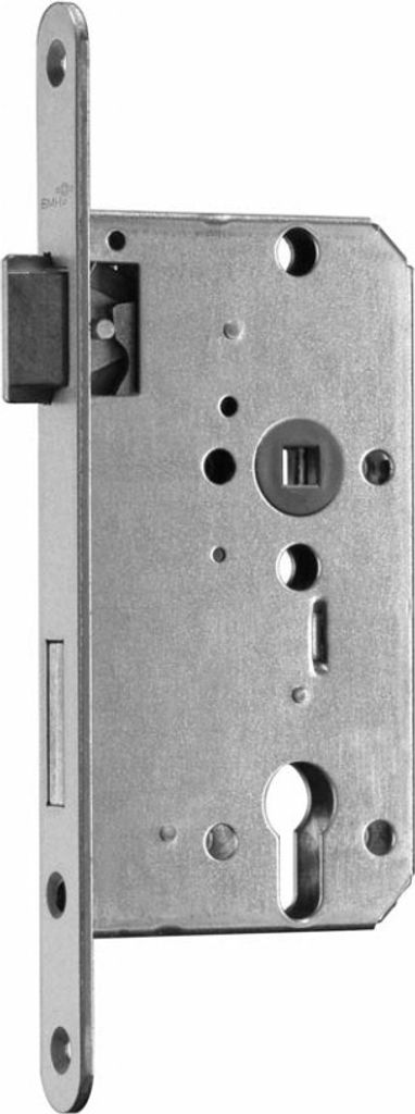 BMH Einsteckschloss 2 (Lochung: Profilzylinder, Entfernung: 72 mm, Stulpbreite: 20 mm, DIN: DIN links, Stulpart: abgerundet) Lochung: Profilzylinde...