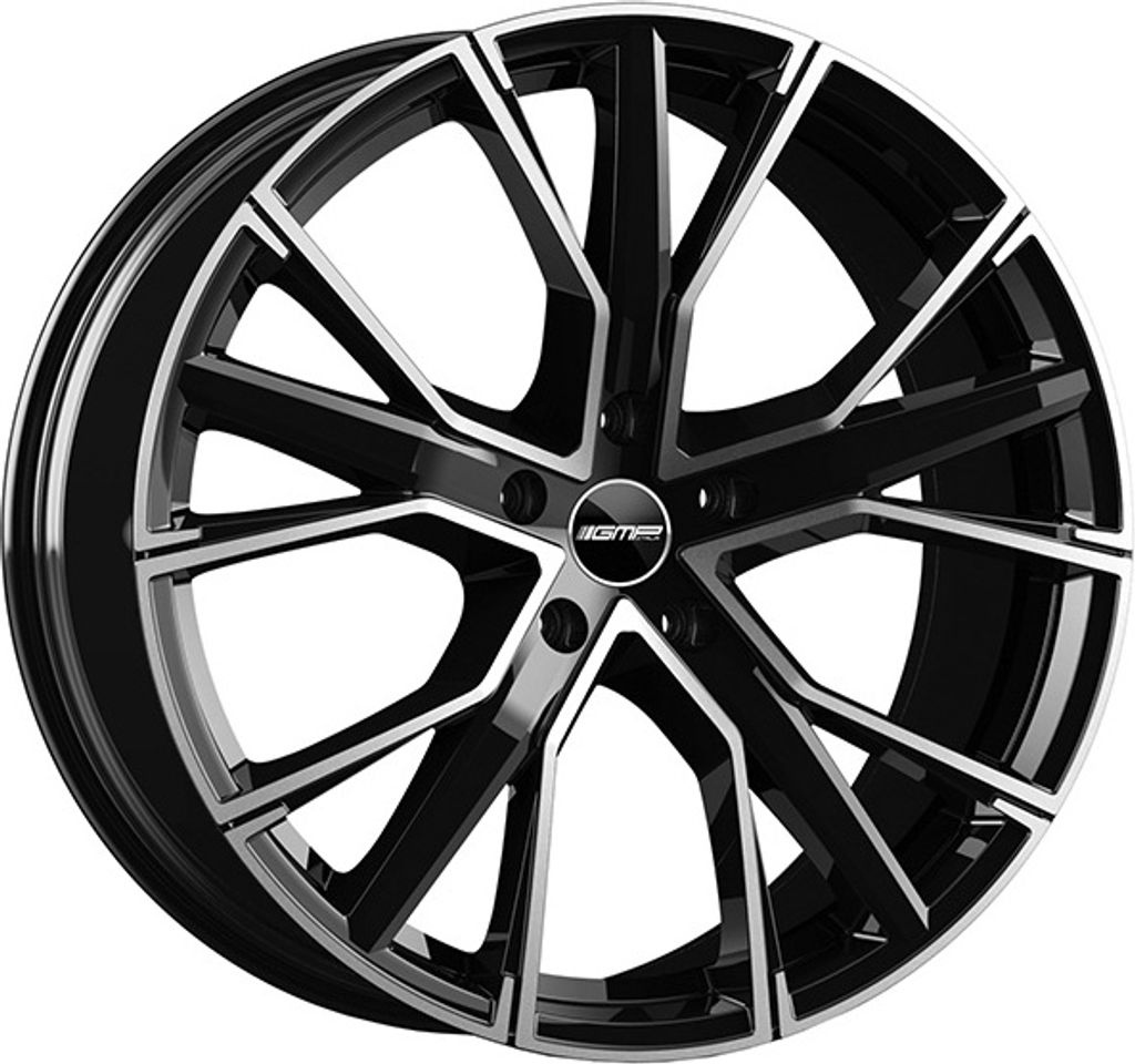 Alufelge Gmp Gunner 7.5X18 5X100 Et 46 Black Diamond