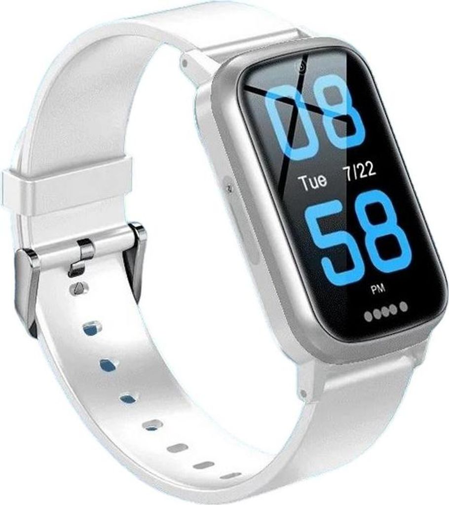 GPS-Smartwatch NC92S mit Sturzerkennung und Vitalfunktionen in weiß