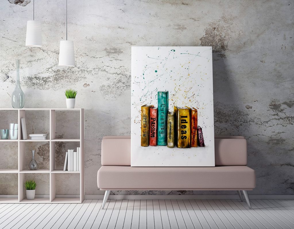 Wallity, WY231- WRZ1261, Bunt, Leinwandbilder, 70 x 100 cm, Produktbild 