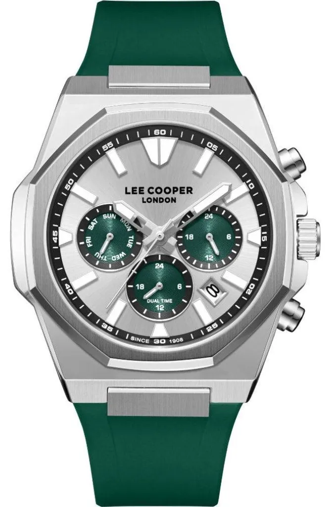 Montre analogique LC08313.335 Lee Cooper élégante pour homme en acier